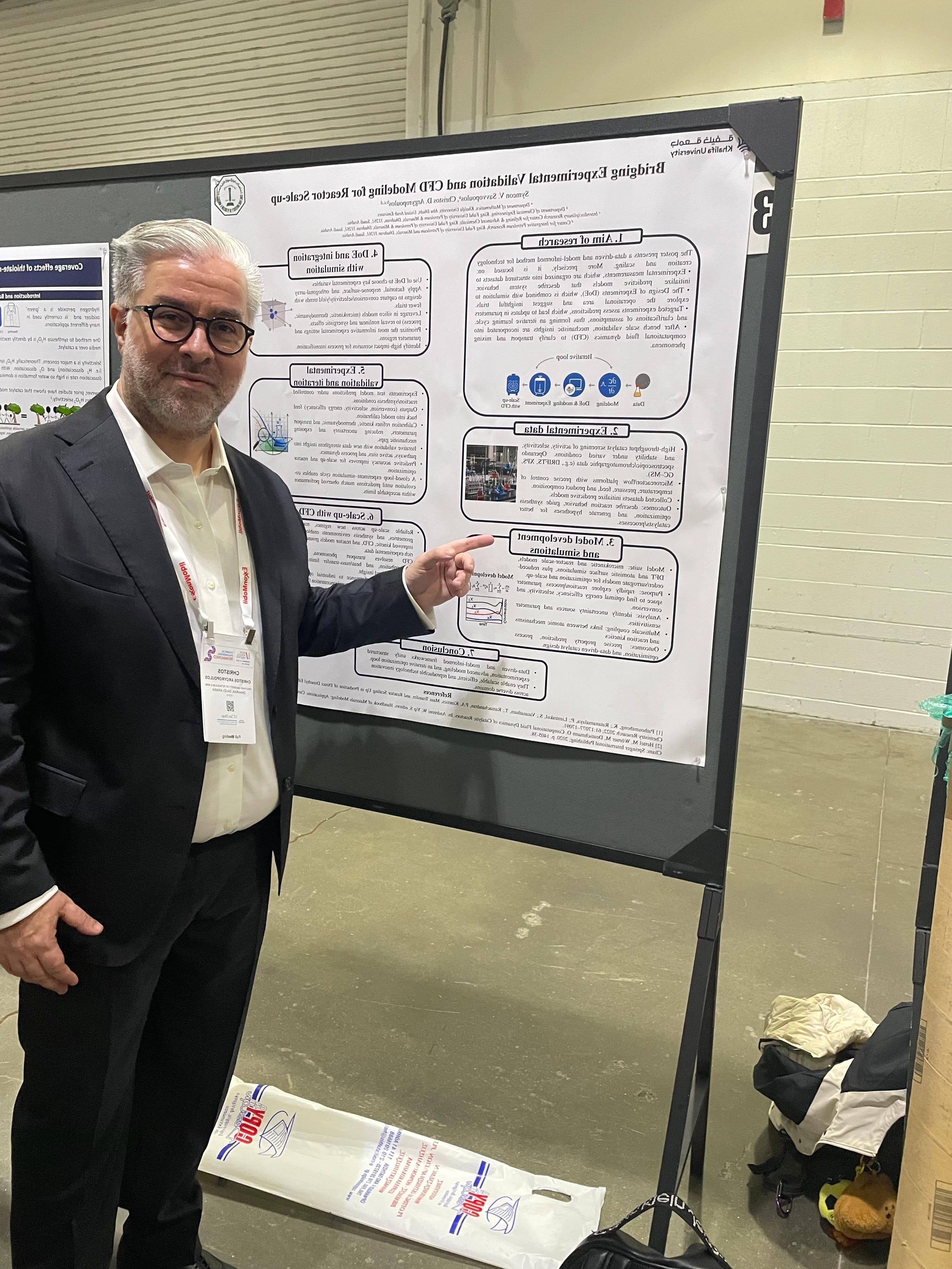 Oral presentation and poster of our work at the 2025 AIChE Annual Meeting, Boston, USA. - Right