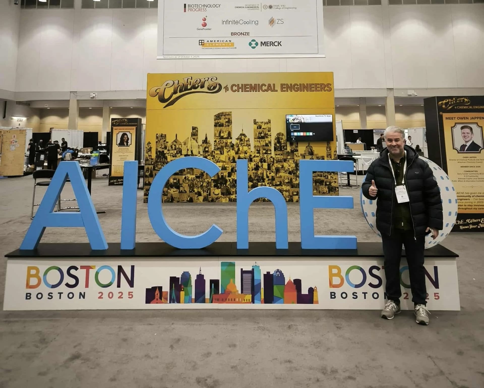 Kicking off the 2025 AIChE - American Institute of Chemical Engineers Annual Meeting.