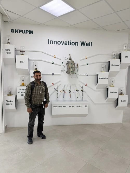 Welcoming Dr. Mahesh Nadda to the CFD & HSE Simulation Research Group - Left