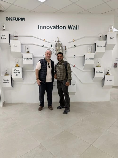 Welcoming Dr. Mahesh Nadda to the CFD & HSE Simulation Research Group - Right