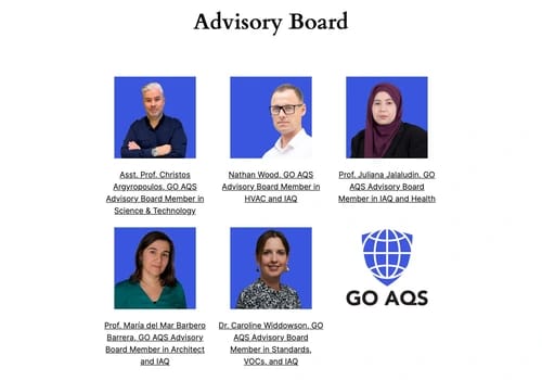 Dr. Christos D. Argyropoulos appointed to Advisory Board of Global Open Air Quality Standards (GO AQS)