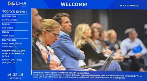 Participation of Dr. Christos D. Argyropoulos in the 71st Socio-Economic Analysis Committee (SEAC) meeting of the European Chemicals Agency (ECHA) in Helsinki.